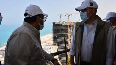 Photo of وزير الإسكان يتفقد أعمال التشطيبات بـ15 برجا بالمنطقة الشاطئية بمدينة العلمين الجديدة
