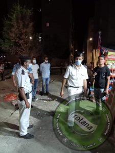 حملة مسائية لإزالة الإشغالات وضبط المخالفات بمدينة بدر