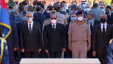 Photo of الرئيس السيسي يتقدم جنازة السيدة چيهان السادات قرينة الرئيس الراحل انور السادات