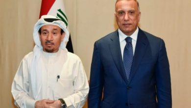Photo of رئيس نقابة الصحفيين الكويتيين يلتقي مع رئيس الوزراء العراقي