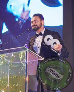 محمد كريم  يحصل  علي جائزة GQ العالمية كأفضل ممثل عالمي 
