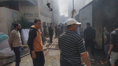 Photo of إخماد حريق هائل فى مصنع ومخزن للقطن بسمنود الغربية