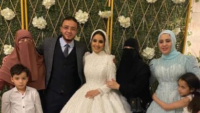 Photo of شقيقة القارئ الدكتور أحمد حميدة تحتفل بزفافها وسط حضور شخصيات عامة