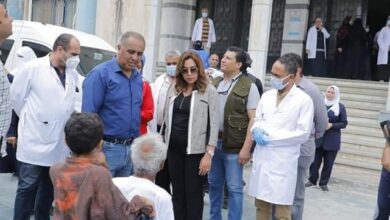 Photo of محافظ دمياط تتابع سير العمل بمستشفى عزبة البرج المركزى