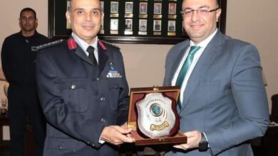 Photo of محافظ بني سويف يقدم التهنئة بذكرى انتصارات أكتوبر المجيدة لقادة القاعدة الجوية بدنديل