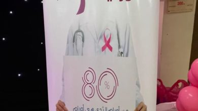 Photo of فريق أصداء الإعلامي يشارك مستشفى القنفذة فعالية للتوعية بمرض سرطان الثدي