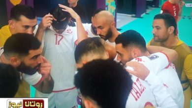 Photo of أجواء من التوتر سادت أرجاء الملعب بين المنتخب الدنماركي والتونسي خطفت قلوب المشجعين