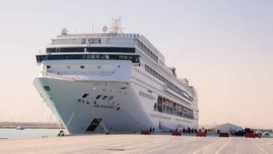 Photo of ميناء السخنة يستقبل الفندق العائم MSC Splendid برحلات سياحية منتظمة