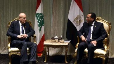 Photo of رئيس الوزراء اللبناني : الرئيس السيسي يشعرنا دوماً بأن هناك سندا قويا لبلدنا