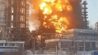 Photo of حريق في مصنع إسالة الغاز بمصفاة ميناء الأحمدي بالكويت 