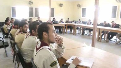 Photo of الشباب تواصل فعاليات  دورة مساعد قائد وحدة الكشفية لجوالي الأزهر الشريف