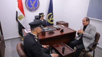 Photo of الرئيس السيسى عبر حسابه الرسمي :سعدت اليوم بزيارتى لقسم أول مدينة نصر