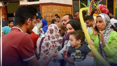 Photo of وزارة الشباب تشارك المواطنين احتفالات عيد الفطر المبارك في مبادرة « العيد أحلي » 
