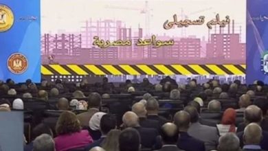 Photo of السيسي يشاهد فيلما تسجيليا خلال احتفالية عيد العمال