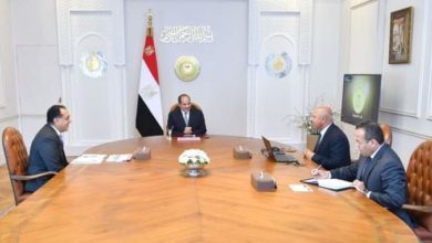 Photo of الرئيس السيسى يعقد اجتماعا مع الفريق كامل الوزير بحضور مدبولى