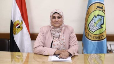Photo of سعيدة كامل مديرة لكلية الدراسات العليا بجامعة الأزهر
