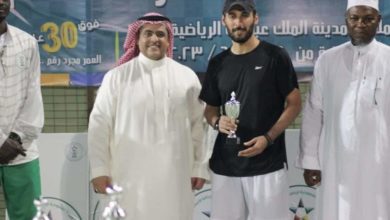 Photo of إختتام بطولة التنس الأرضي المفتوحة للاساتذة بمدينة الملك عبدالله الرياضية بجدة