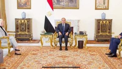 Photo of الرئيس السيسى يستقبل المديرة التنفيذيه لبرنامج الغذاء العالمي