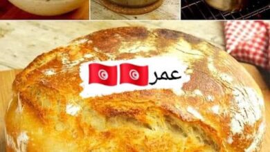 Photo of دلل نفسك بهذا الخبز بدون عجن في 5 دقائق، المثالي لوجبة إفطار شهية مع شاف عمر 🇹🇳🇹🇳👨‍🍳