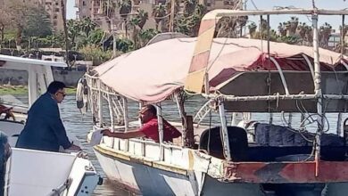 Photo of حملات تفتيشية على المراكب النيلية والمعديات بمركزى المنيا وديرمواس